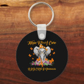 Elephant Hope for Cure RSD CRPS Awareness Sleutelhanger (Voorkant)