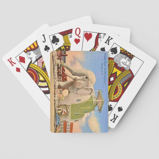 Elephant Hotel speelkaarten (Achterkant)