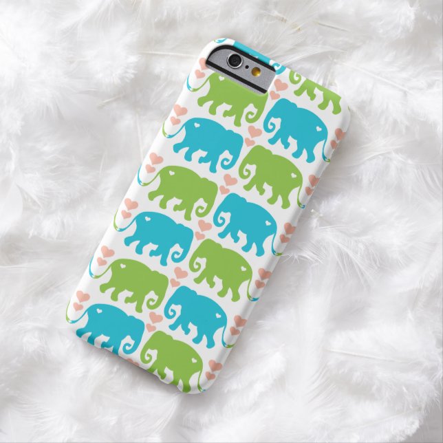 Elephant Hugs iPhone 6 6/S Hoesje (Voorbeeld)