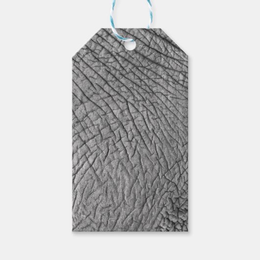 Elephant huid cadeaulabel (Voorkant)