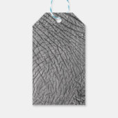 Elephant huid cadeaulabel (Achterkant)