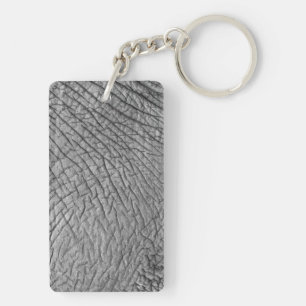Elephant huid sleutelhanger