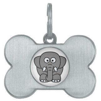 Elephant Huisdieren Naamplaatje