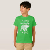 Elephant I Love Name a Ton Kinder Personated T-shirt (Voorkant volledig)