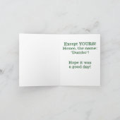 ELEPHANT/I VERGEET NOOIT EEN BIRTHDAY/EXCEPT VAN U KAART (Binnen)