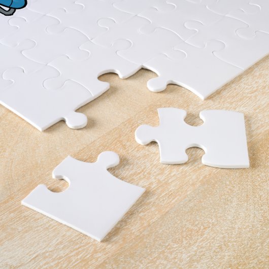 Elephant Ice skating Ice schaatsen Legpuzzel (Zijkant)