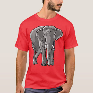 Elephant Illustratie T-shirt