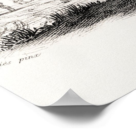 Elephant Illustration  Art Print (Hoek)