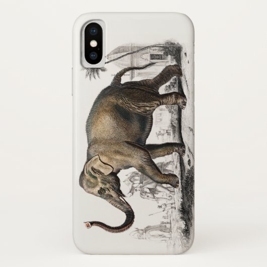 Elephant Illustration  Art Print Case-Mate iPhone Case (Achterkant)