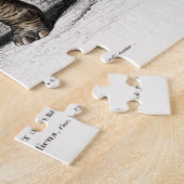 Elephant Illustration  Art Print Legpuzzel (Zijkant)