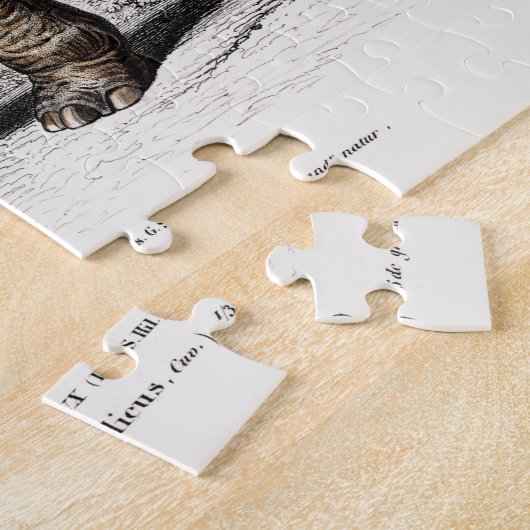 Elephant Illustration  Art Print Legpuzzel (Zijkant)