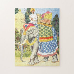 Elephant Illustration  Childrens Book Legpuzzel