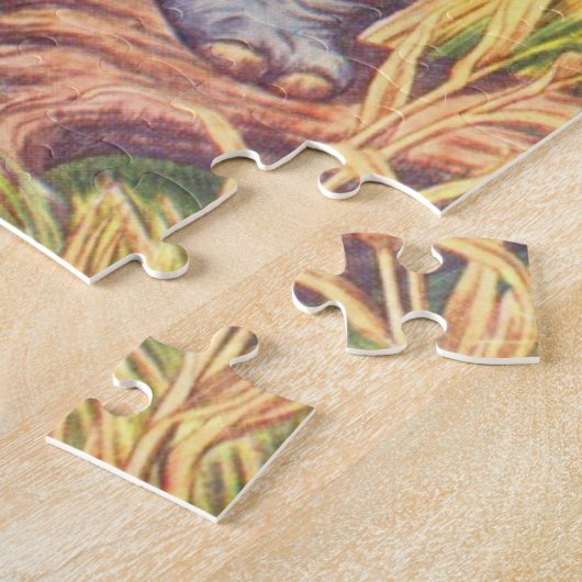 Elephant Illustration  Childrens Book Legpuzzel (Zijkant)