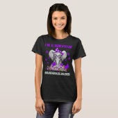 Elephant I'm a Survivor MIGRAINE HEADACHE T-shirt (Voorkant volledig)