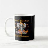 Elephant I'm A Survivor RSD CRPS Bewustzijn Koffiemok (Links)