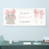 Elephant in Birthday Party Pet Spandoek (Beurs)