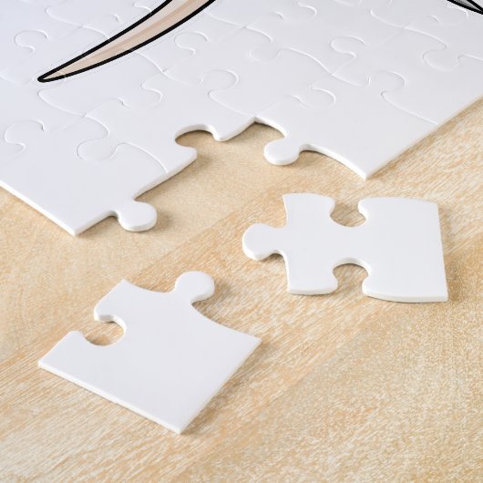 Elephant in Darts met Dart Legpuzzel (Zijkant)