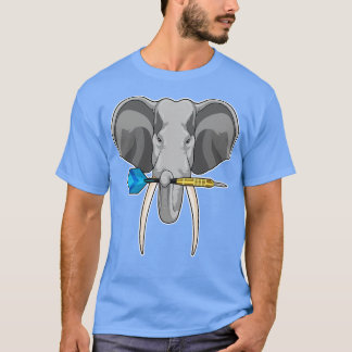 Elephant in Darts met Dart T-shirt