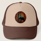 ELEPHANT IN DE BOSSEN FOREST TRUCKER HAT TRUCKER PET (Voorkant)
