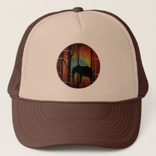 ELEPHANT IN DE BOSSEN FOREST TRUCKER HAT TRUCKER PET