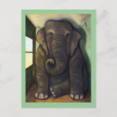 Elephant in de kamer briefkaart (Voorkant)