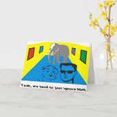 Elephant in de kamer kaart (Gele Bloem)