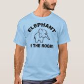 Elephant in de zaal t-shirt (Voorkant)
