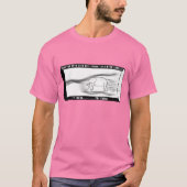 Elephant in een windtunnel t-shirt (Voorkant)