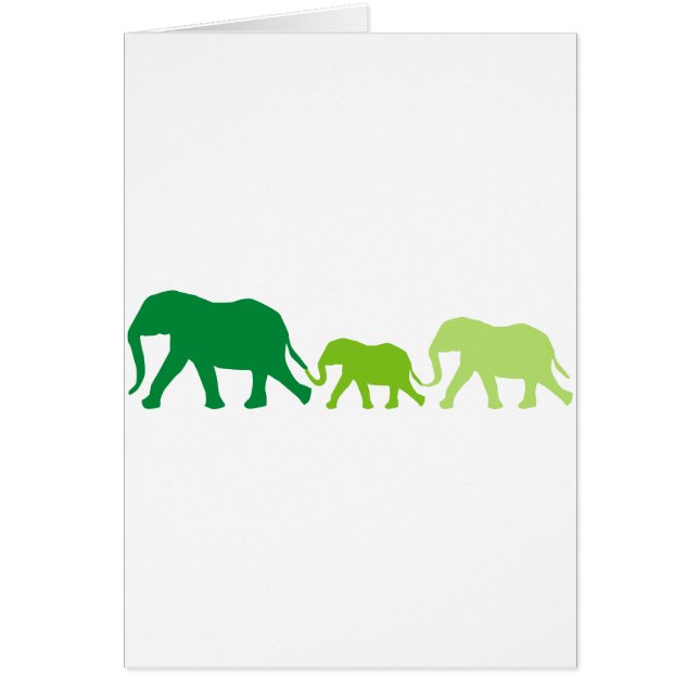 Elephant in Green (Voorkant)