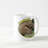 Elephant in ovaal koffiemok (Voorkant rechts)