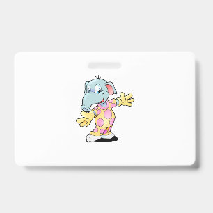 Elephant in Pajamas Badge