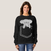 Elephant In Poket Elephants   For Men Women Trui (Voorkant volledig)