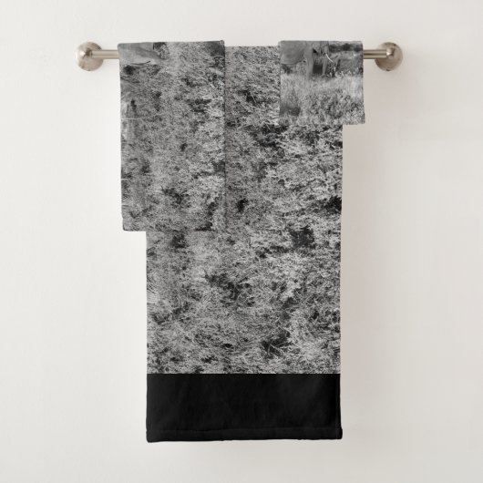 Elephant in Samburu Bad Handdoek (Insitu)