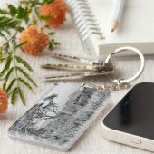 Elephant in Samburu Sleutelhanger (Voorkant Rechts)