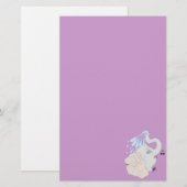 Elephant in Shower Stationery Briefpapier (Voorkant / Achterkant)