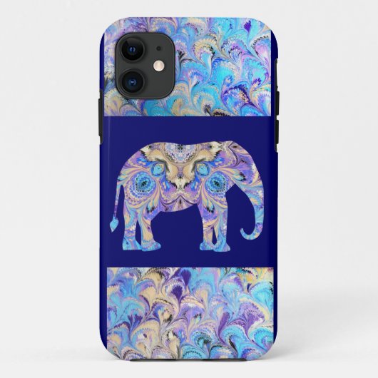 Elephant iPhone 5 Hoesje Kaleidoscope (Achterkant)