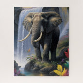 Elephant Jigzaag Puzzle Legpuzzel (Verticaal)