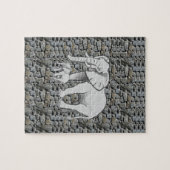 Elephant Jigzaag Puzzle Legpuzzel (Horizontaal)
