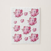 Elephant Jigzaag Puzzle Legpuzzel (Verticaal)