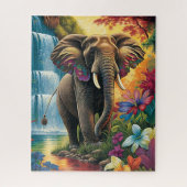 Elephant Jigzaag Puzzle Legpuzzel (Verticaal)