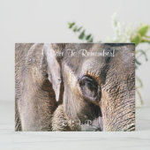 ELEPHANT KAART (Staand voorkant)