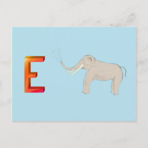 Elephant-kaart Briefkaart