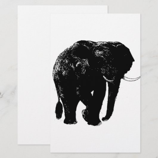 Elephant Kantoorartikelen Briefpapier (Voorkant / Achterkant)