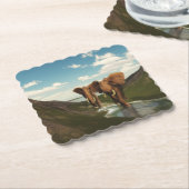 Elephant Kartonnen Onderzetters (Gebogen)