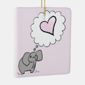 Elephant Keramisch Ornament (Rechts)