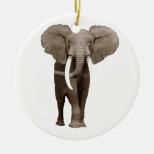 Elephant Keramisch Ornament