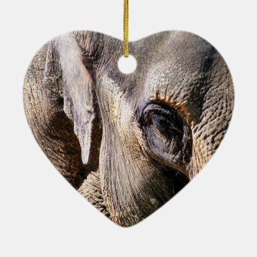 ELEPHANT KERAMISCH ORNAMENT (Achterkant)