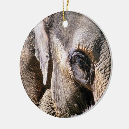 ELEPHANT KERAMISCH ORNAMENT (Links)