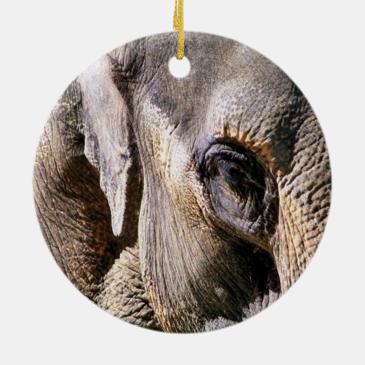 ELEPHANT KERAMISCH ORNAMENT (Achterkant)