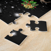 Elephant kerstboom met vlieglicht legpuzzel (Zijkant)